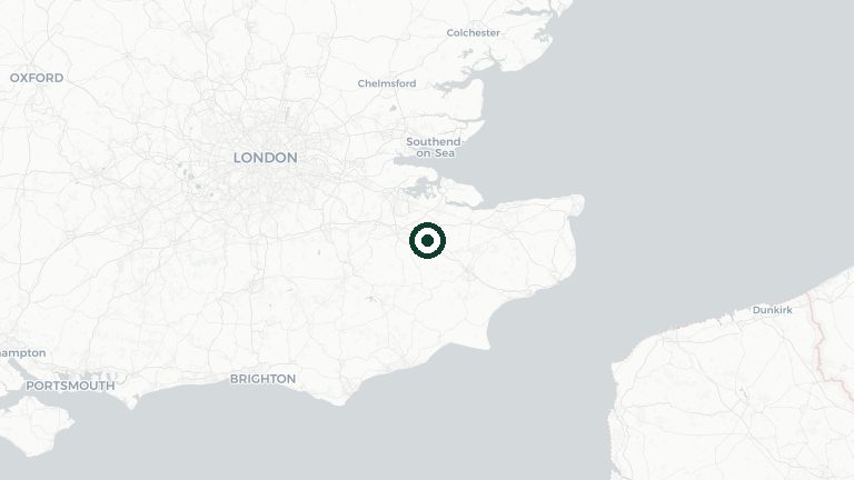 Map of Kent