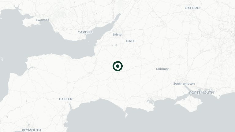 Map of Somerset