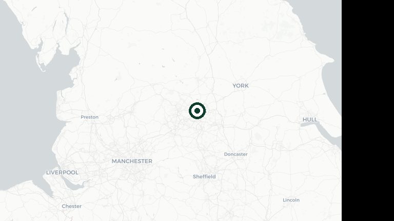 Map of West Yorkshire